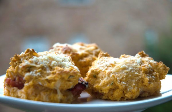 Cheesy Tomato Biscuits