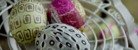 Silk-dyed Easter Eggs