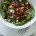 Spinach Salad with Warm Bacon Vinaigrette
