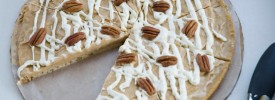 Pumpkin Ice Cream Pizza
