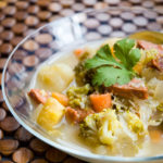 Masha's Latin vegetable soup... plus chorizo Masha's Latin vegetable soup... plus chorizo