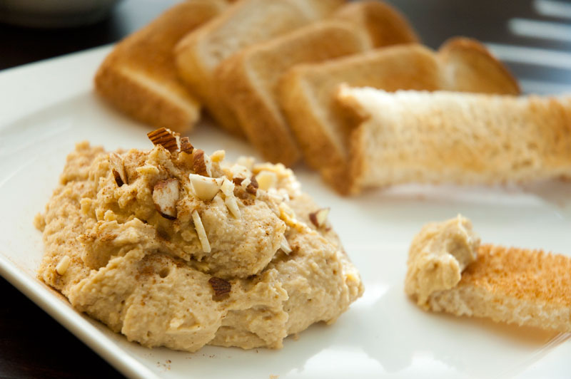 Hummus for breakfast Maple Cinnamon Hummus Knuckle Salad