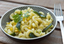 Hot Pepper Pasta Salad with Roasted Corn and Cilantro