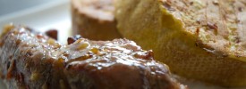 Sweet Spicy Pork with Savory French Toast