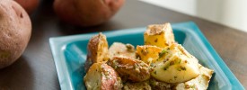 Roasted Garlic and Potato Salad