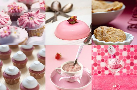 Pink foods for January