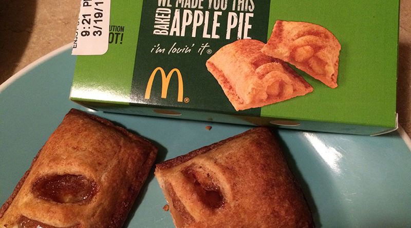 McDonald's copycat apple pie: Original