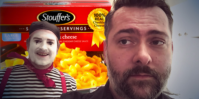 Jason and Ben's review of the Stouffer's Mac and Cheese copycat